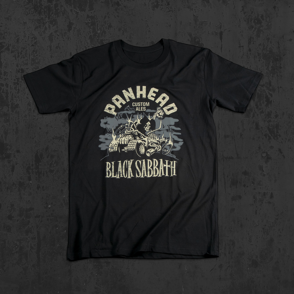 Black hot sale sabbath tshirt